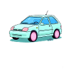 Cute and ascetic car fashion