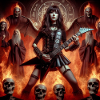 Metalhead in the catacombs
