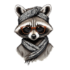 Mama Raccoon Raccoon Lover