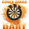 Coole Omas spielen Dart