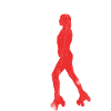 USA roller skater