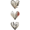 Line Hearts Triple