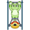 Turtle Bodybuilder Pull-ups Bodybuilding