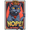 Cat doesn't feel like it