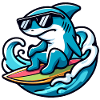 Shark Wave Rider: The Surfing Sensation