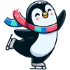 Winter Waltz Penguin: The Icy Dancer