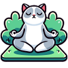 Meowmaste: The Zen Yoga Cat