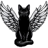 Black Cat as Dark Angel