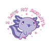 Drôle d’amour axolotl