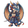 Dragon Samouraï Dragon Japonais Enfants
