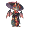 Dragon Giesha Kawaii Kids