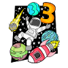 3 Birthday Boy Astronaut