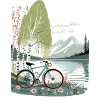 Bicycle at the lake