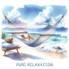 Beach hammock: of peace