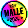 Malle 2024 Bunt Kreis