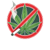 Cannabis Prohibition Sign Anti Stoner