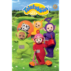 Teletubbies With Logo In Teletubby Land