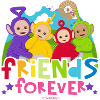 Teletubbies Sweet Design Friends Forever
