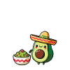 Avocado Guacamole Vegan Geschenk