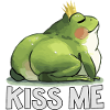 Royal Toad Kiss Me Fat Frog