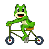 Vélo grenouille