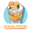 Bananenpudding Bananen-Pudding Geschenk