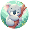 happy koala bear koala