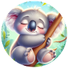 glücklicher Koalabär Koala