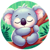 glücklicher Koalabär Koala