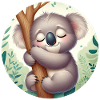 glücklicher Koalabär Koala