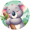glücklicher Koalabär Koala