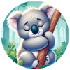 Koala heureux ours koala