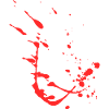 Blood Spatter / Bloodstain - Klecks Design