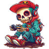 Candy Skull Gamer
