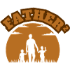 Father² 2 Children Brown