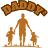 Daddy² 2 Children Brown