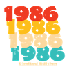 1986 : Edition Limitée - 38e anniversaire