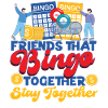 Amis joueurs de bingo Copains