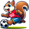 Scamper Striker: The Soccer Squirrel