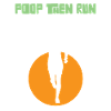 Poep en ren dan grappige marathonloper ultrarunning