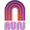 Run Track vertical purple