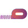 Run Track horicontal purple