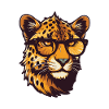 Cheetah Head Cool
