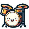 Rhythmic Rumble: The Drum Set Delight