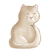 tired kitten