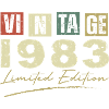 Vintage 1983 Original 1983 jubileumspresent