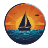 Sunset Ship
