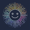 A cool, cheerful sun