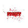 FIGHT bloody Motivational Tee