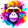 Fancy Macaque #1